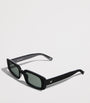 Black Rectangular Dynamite Sunglasses