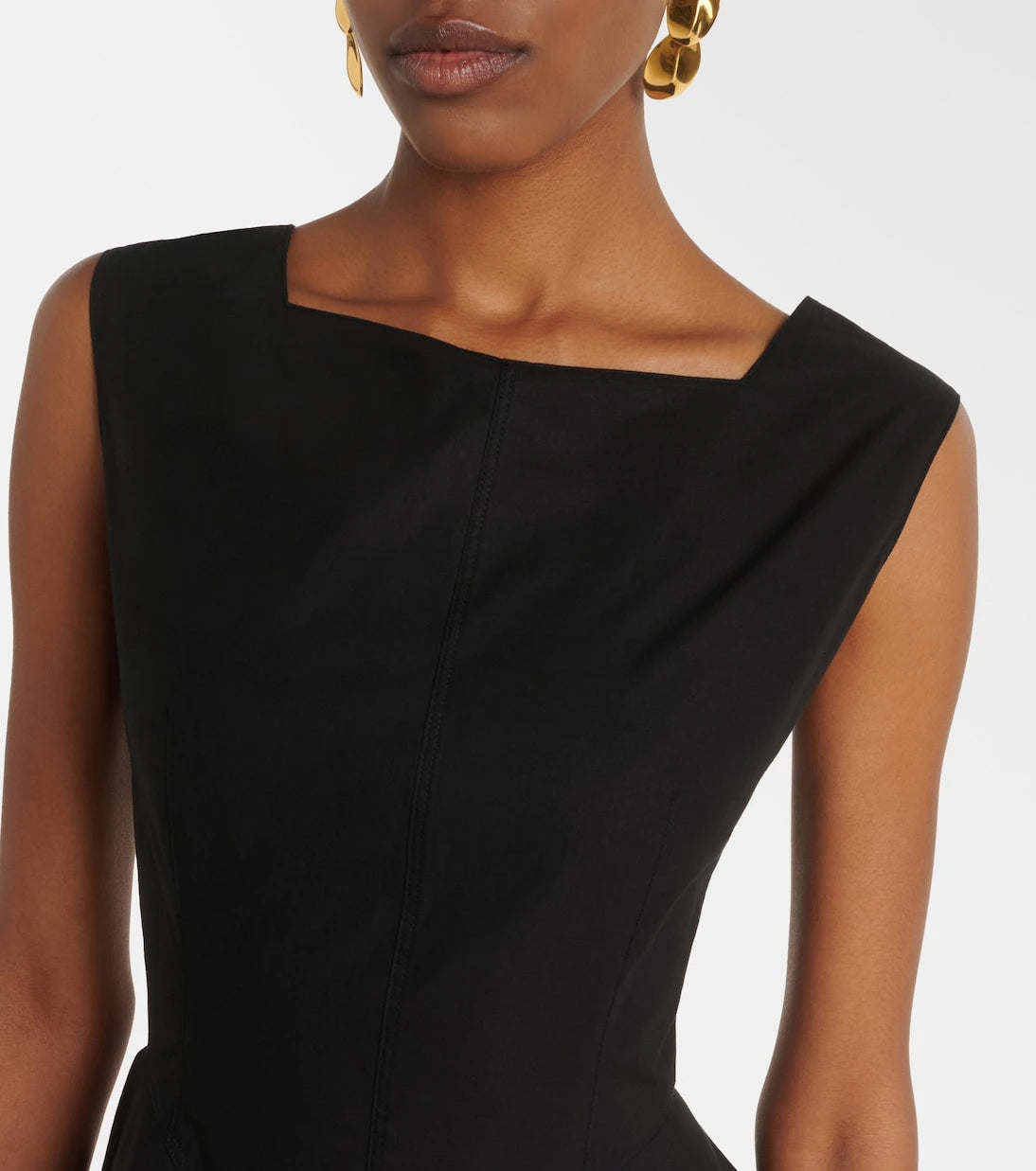 Dôen - Riviette cotton poplin minidress