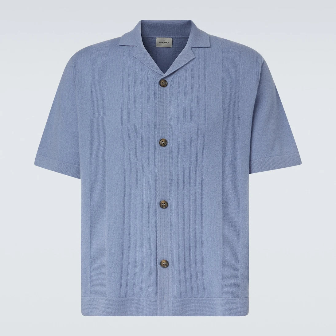 Le Kasha - Gerone knitted cashmere polo shirt