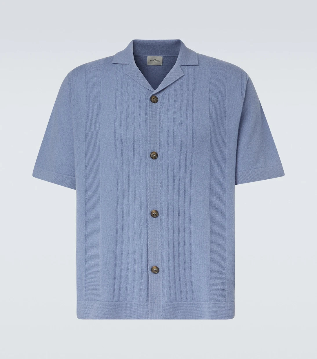 Le Kasha - Gerone knitted cashmere polo shirt