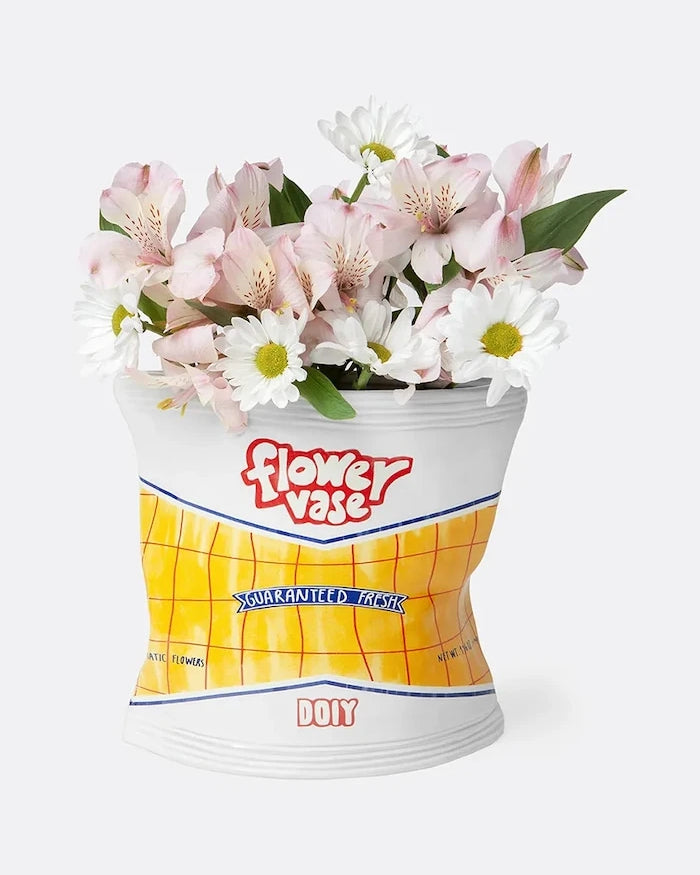 DOIY Corner Shop Chips Bag Dekoratif Vazo
