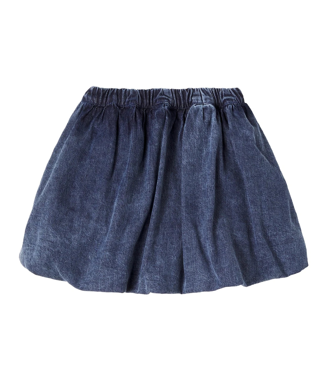 The New Society - Mara pleated denim skirt