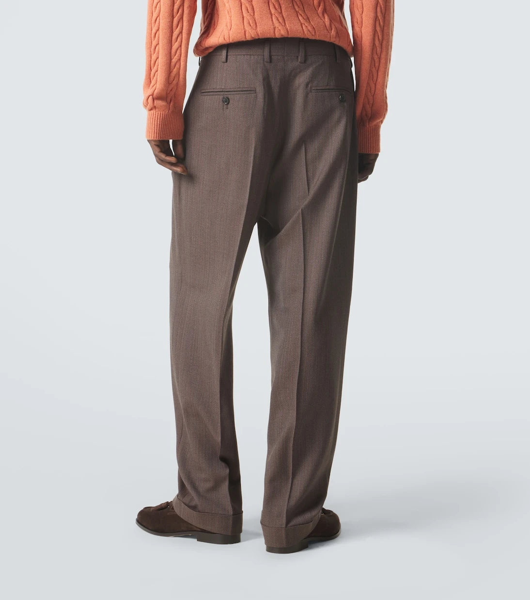 Loro Piana - Isaac virgin wool crêpe straight pants