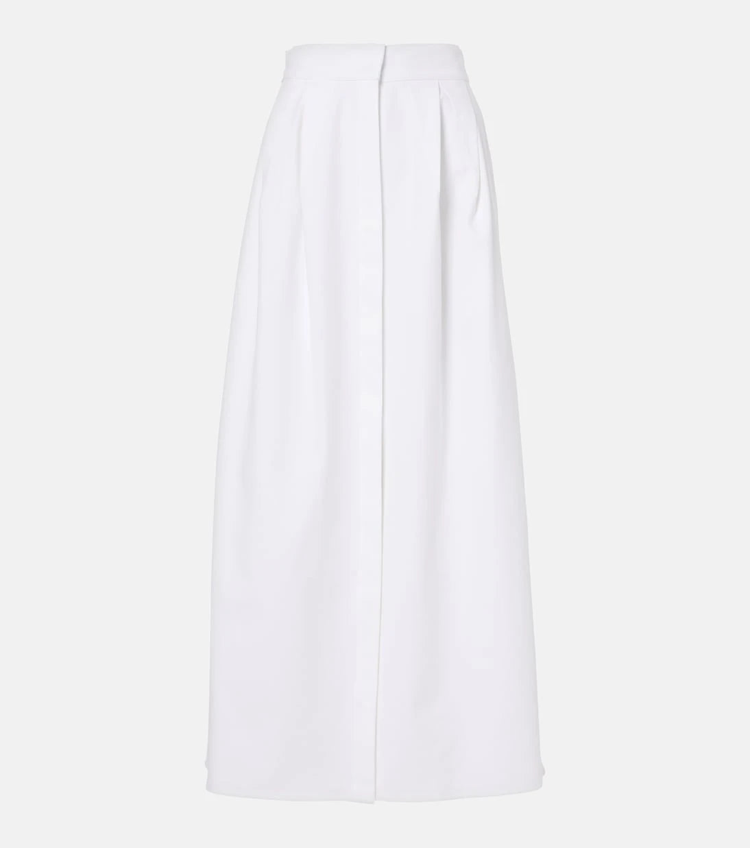 Max Mara - Cotton-blend gabardine maxi skirt
