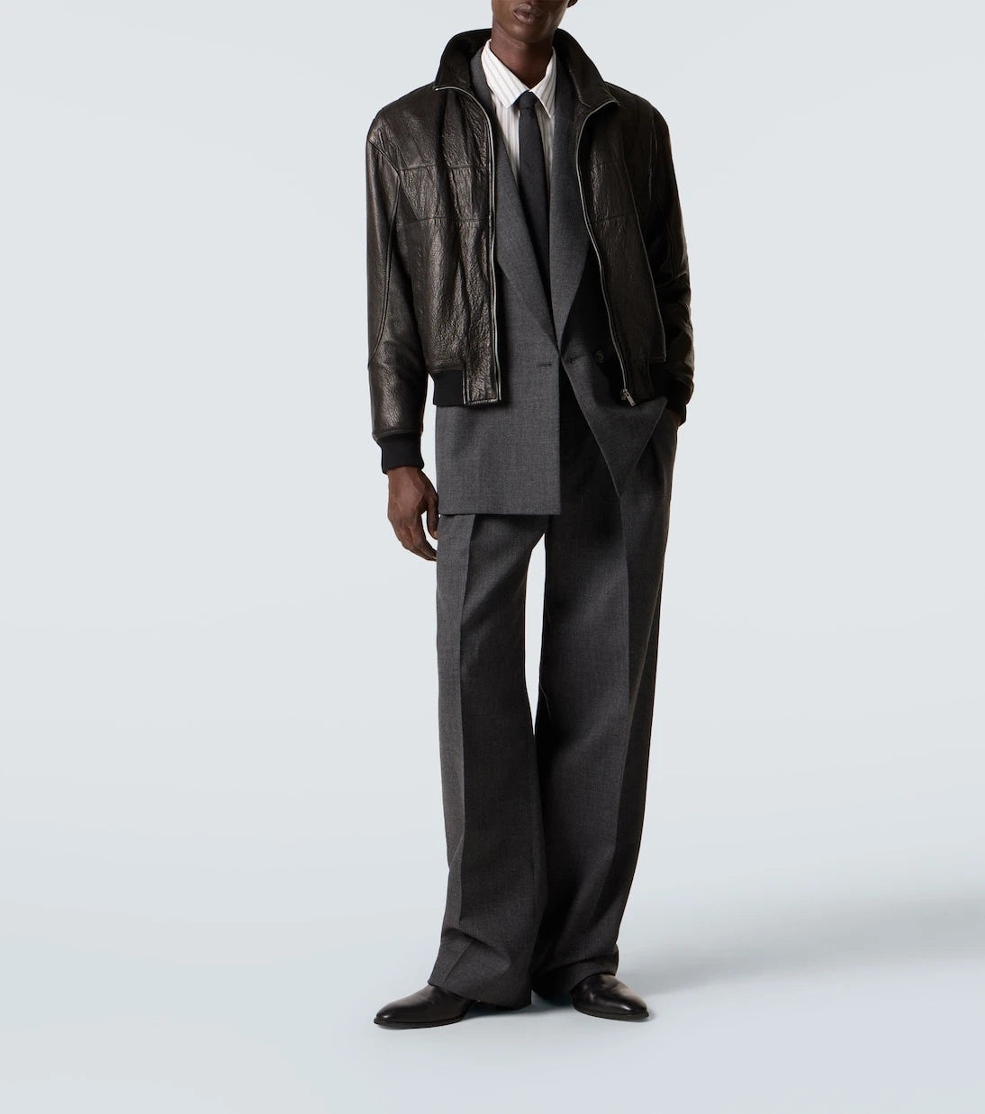 Saint Laurent - Double-breasted wool blazer