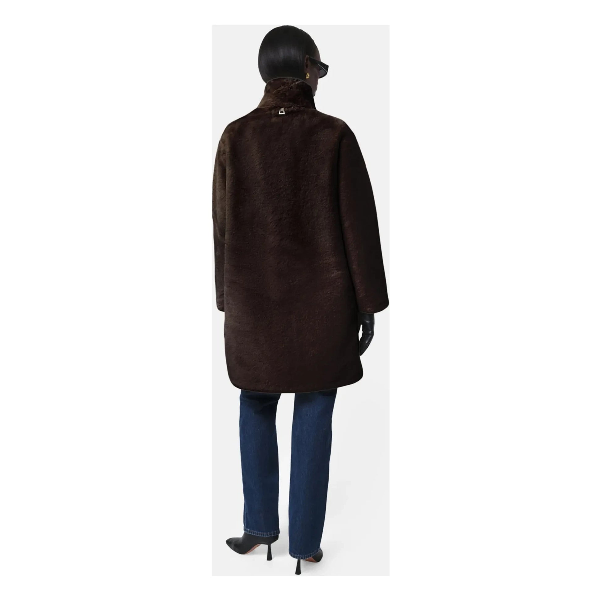 Apparis - Blair Coat Recycled Fiber | Brown