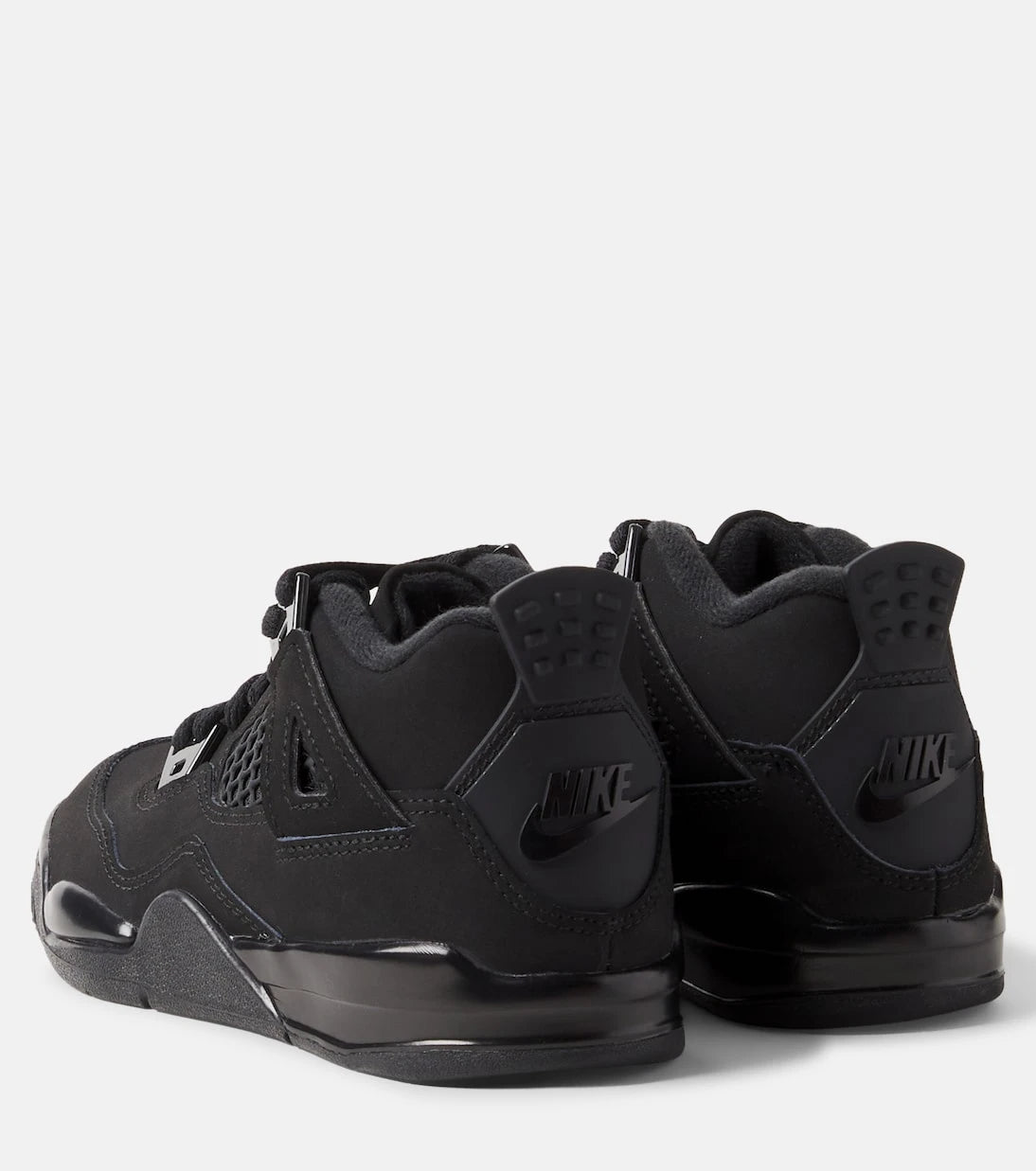 Nike Kids - Jordan 4 Retro leather sneakers