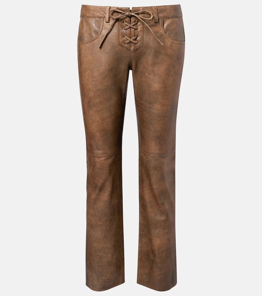 Isabel Marant - Vanel leather straight pants
