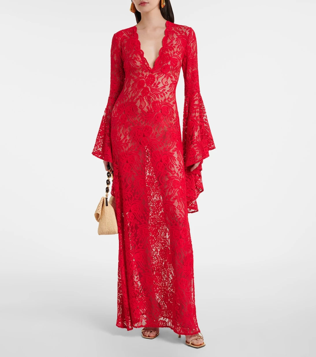 Alexandra Miro - Kara lace beach dress