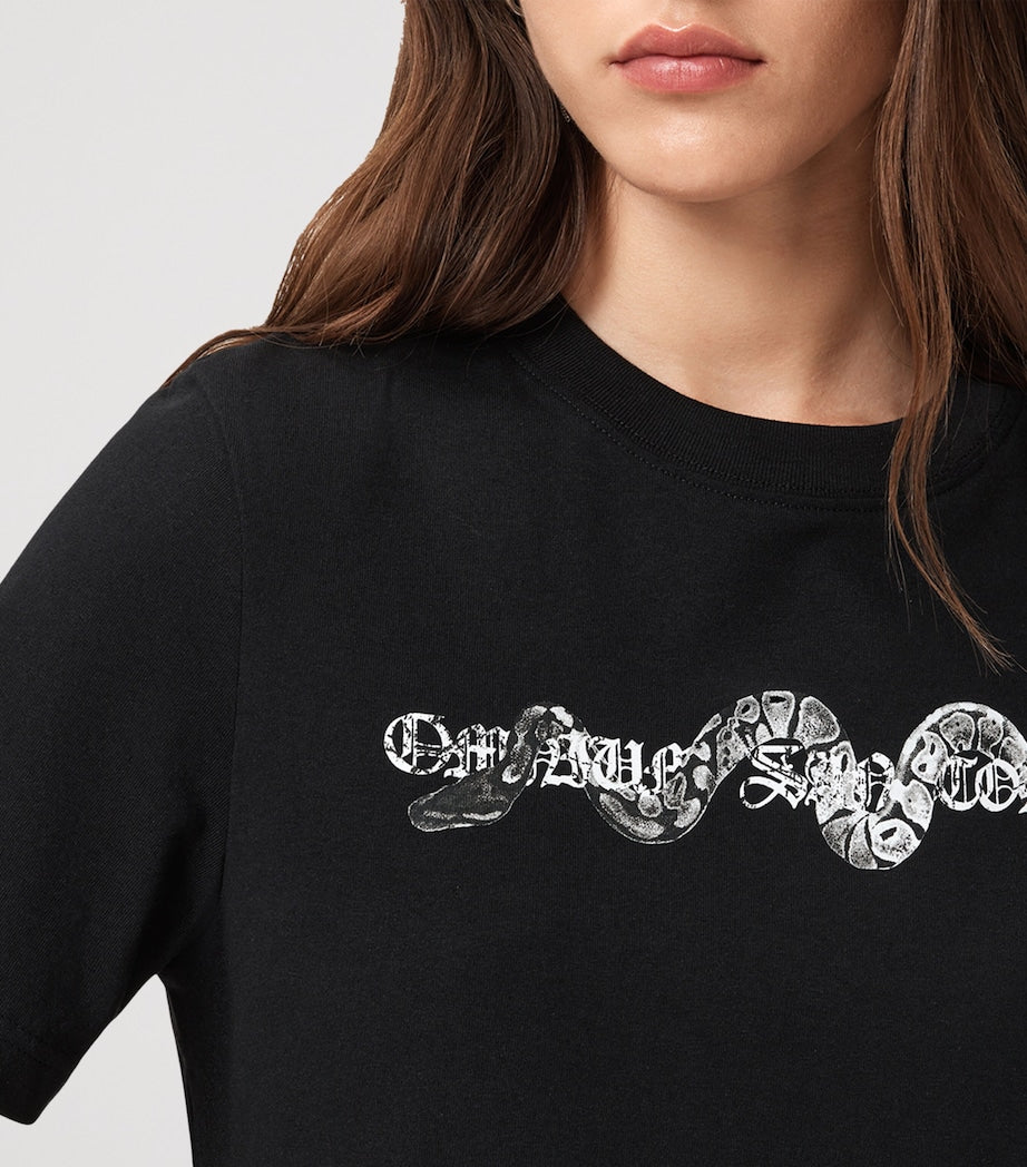 Black Organic Cotton Lisa T-Shirt