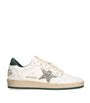 White Leather Ball Star Sneakers