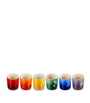 Stoneware Rainbow Mugs (Set of 6)