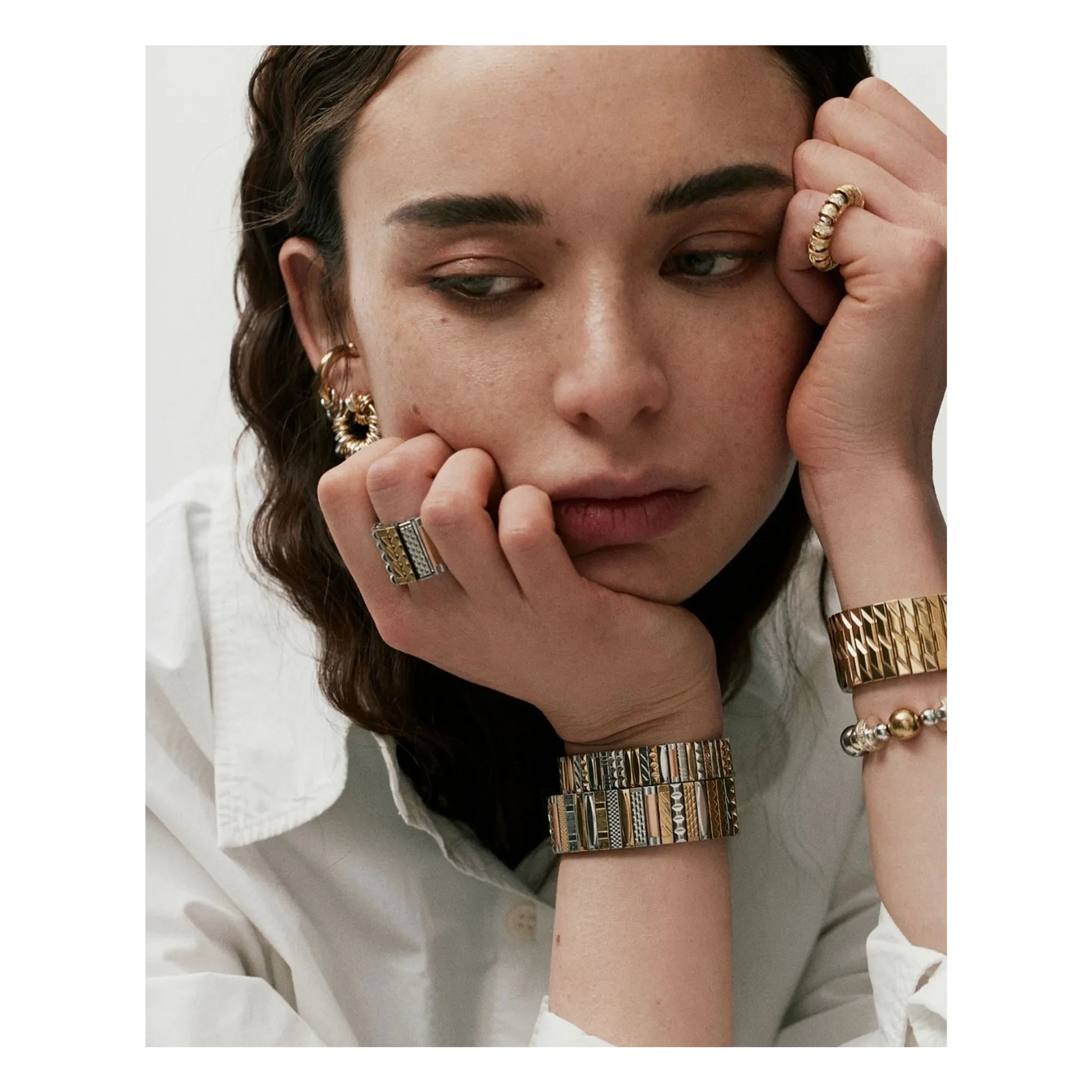 Sigal - SIG 12 bracelet | Gold/Silver