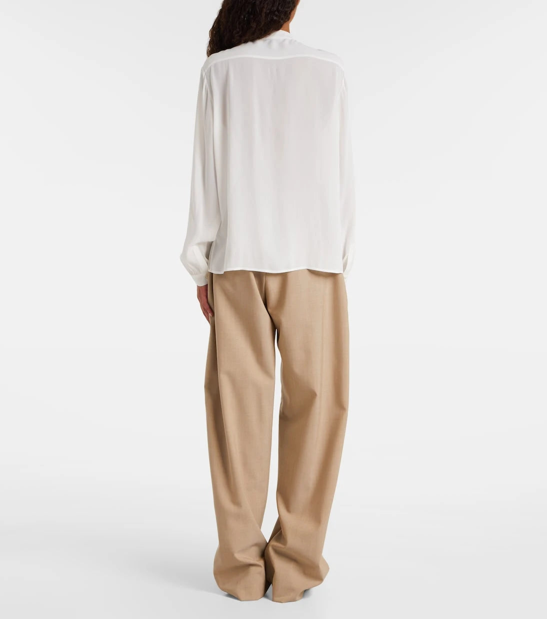 Tory Burch - Tie-neck georgette blouse
