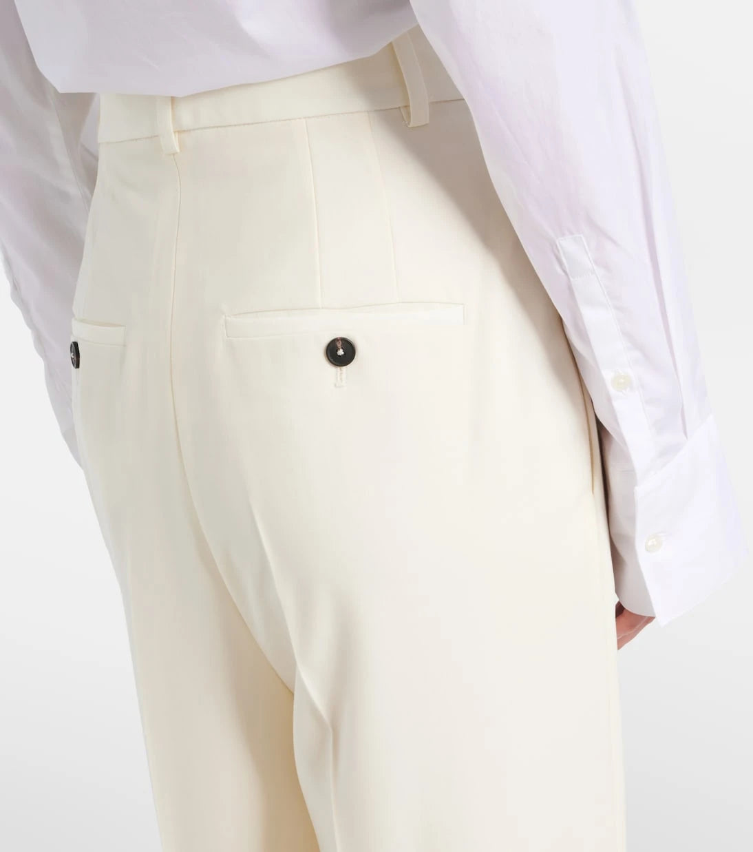 Róhe - Virgin wool straight pants