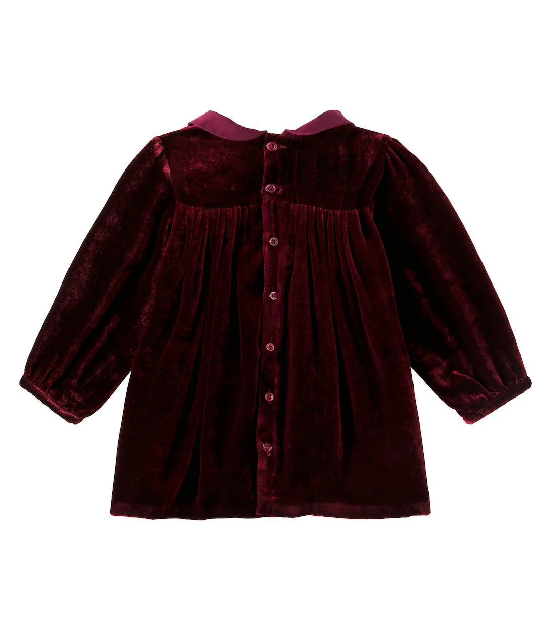Bonpoint - Baby Trinité smocked velvet dress