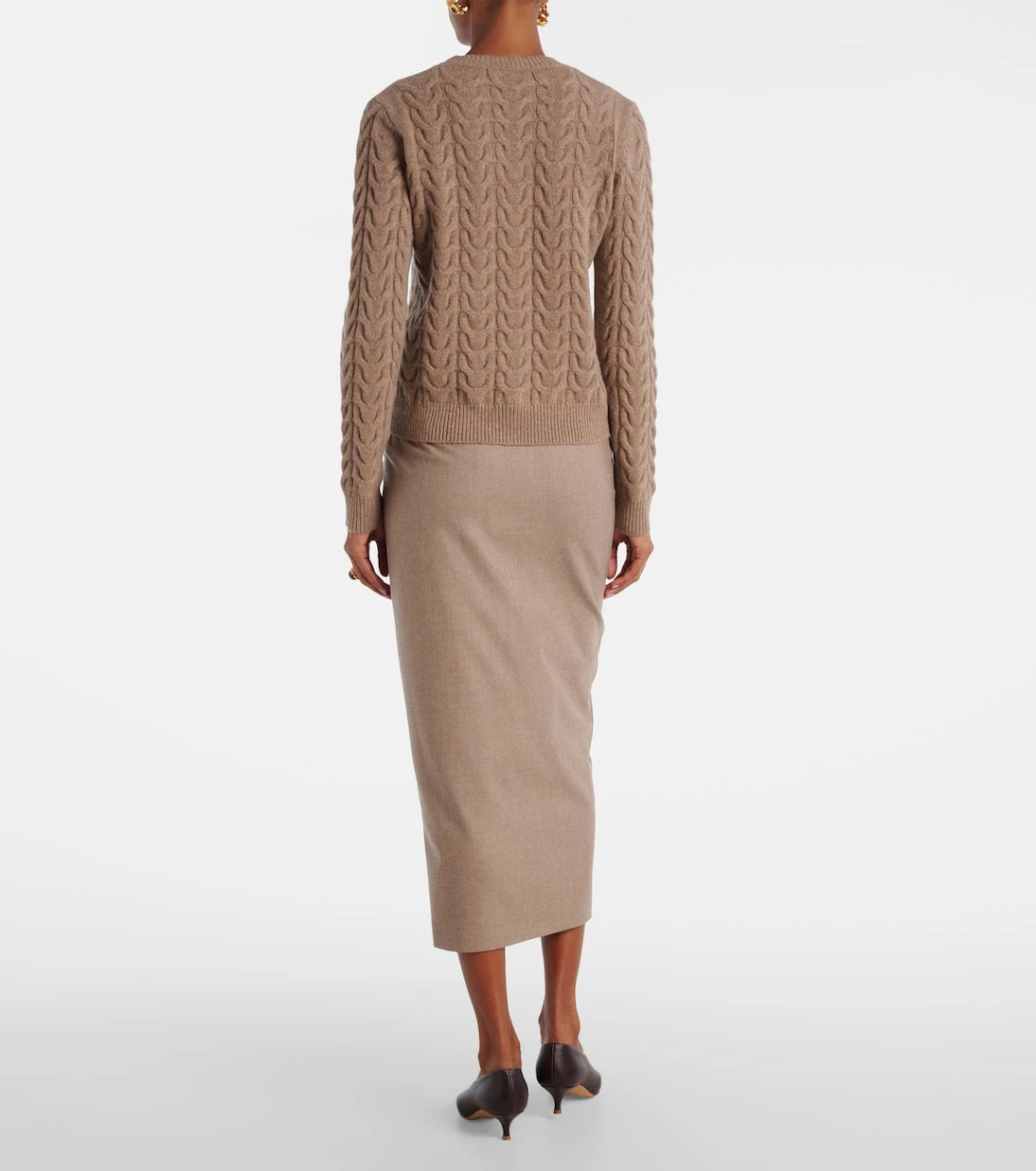 Max Mara - Aramis cable-knit cashmere sweater