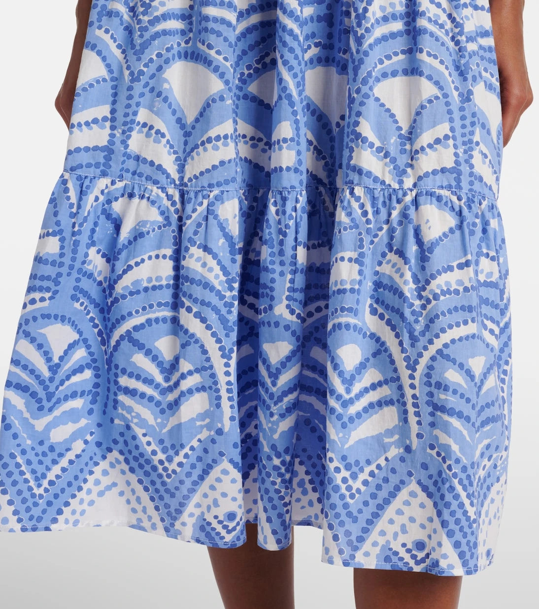 Poupette St Barth - Coco printed cotton midi dress