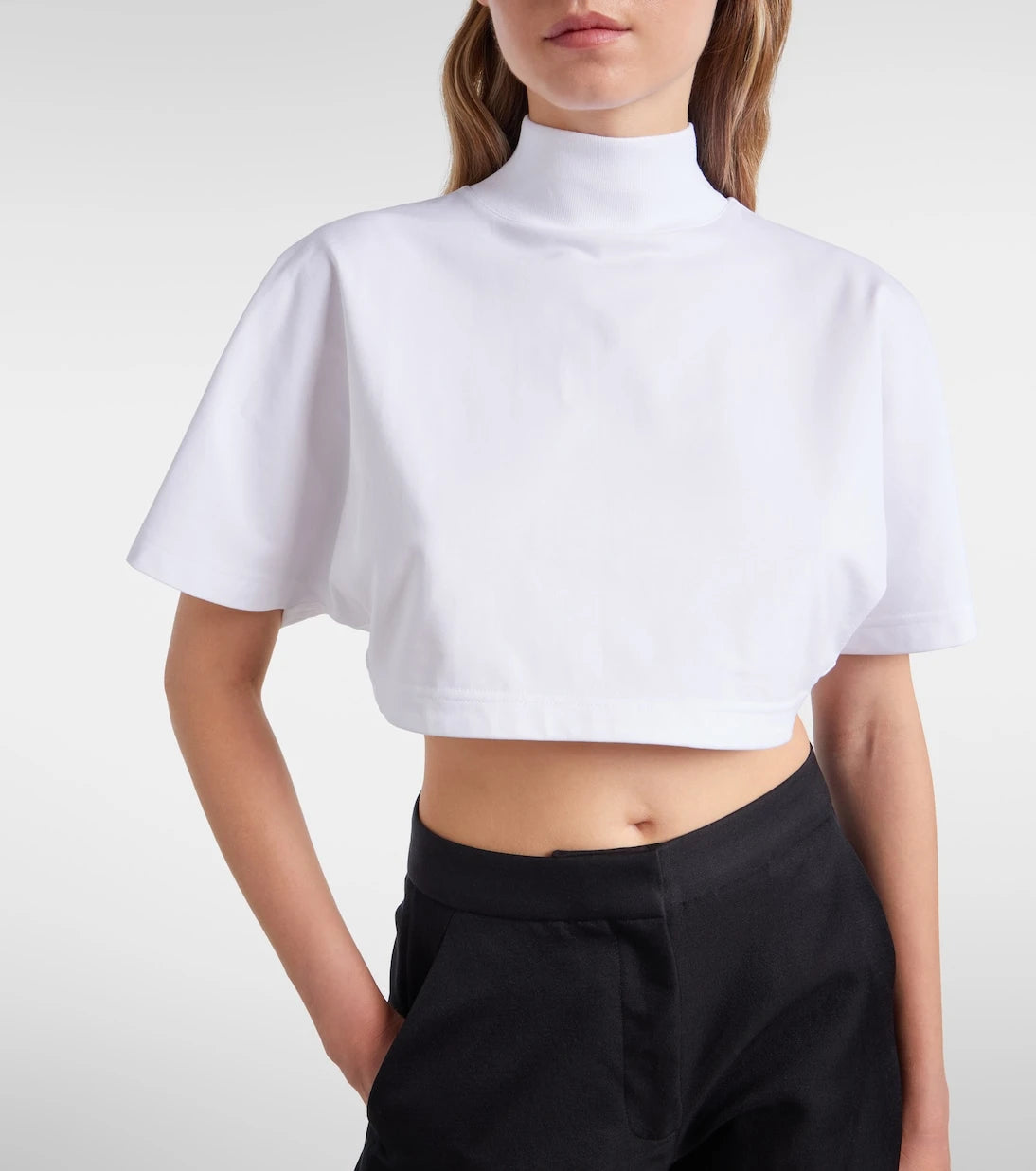 Alaïa - Cotton jersey T-shirt