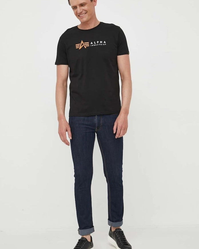 Pamuklu Tişört Alpha Industries Label T 118502 03