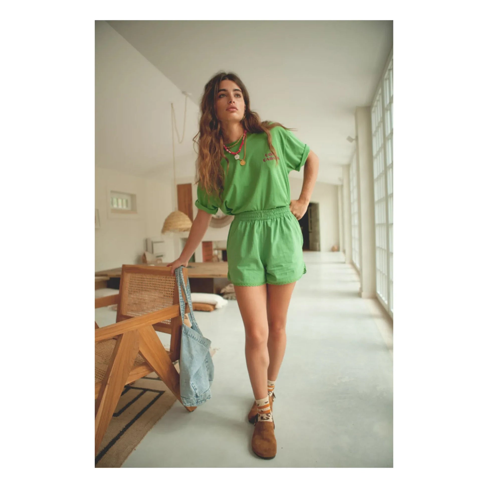 Marlot Paris - Roma shorts - Women's collection | Green