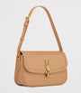 Saint Laurent Beige Medium Solferino Shoulder Bag