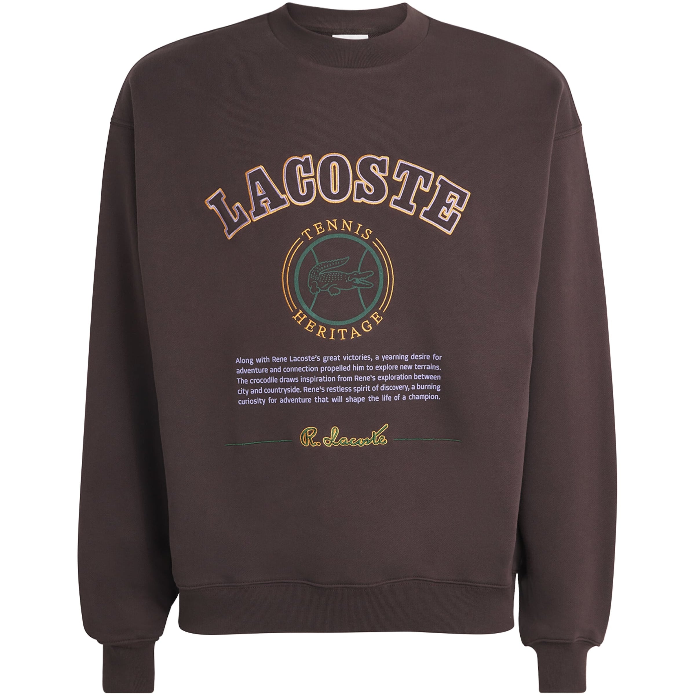 Cotton Logo-Embroidered Sweatshirt