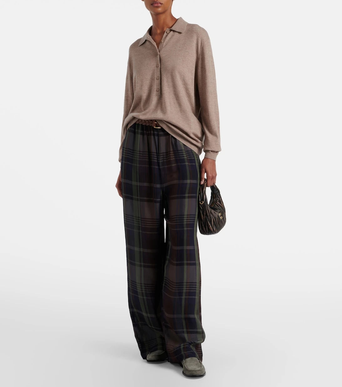The Frankie Shop - Tala wool-blend polo sweater
