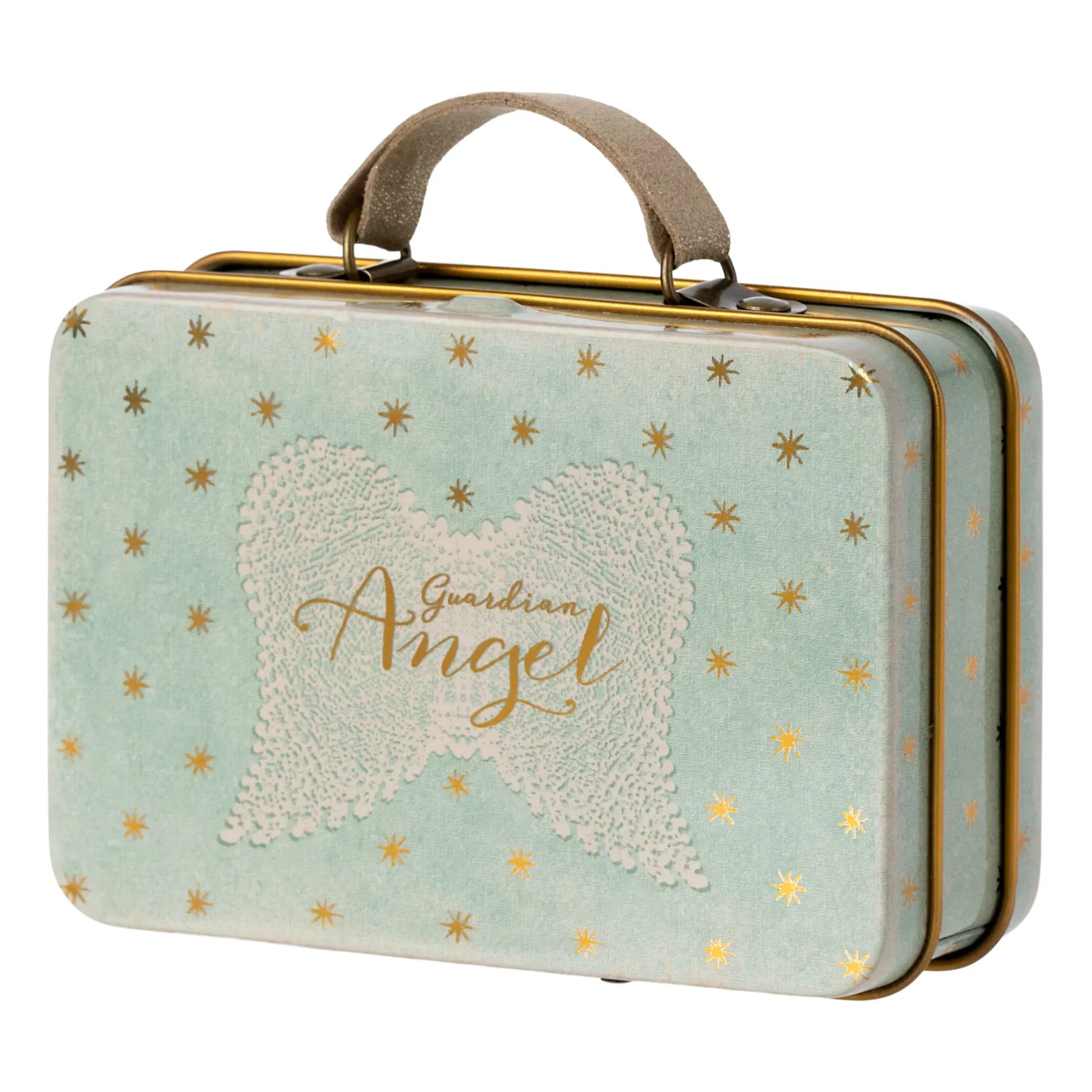 Maileg - Angel Mouse & Suitcase