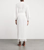 Silk Queenie Long Robe IVORY