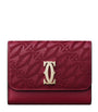 Cartier Red Mini Leather C de Cartier Wallet