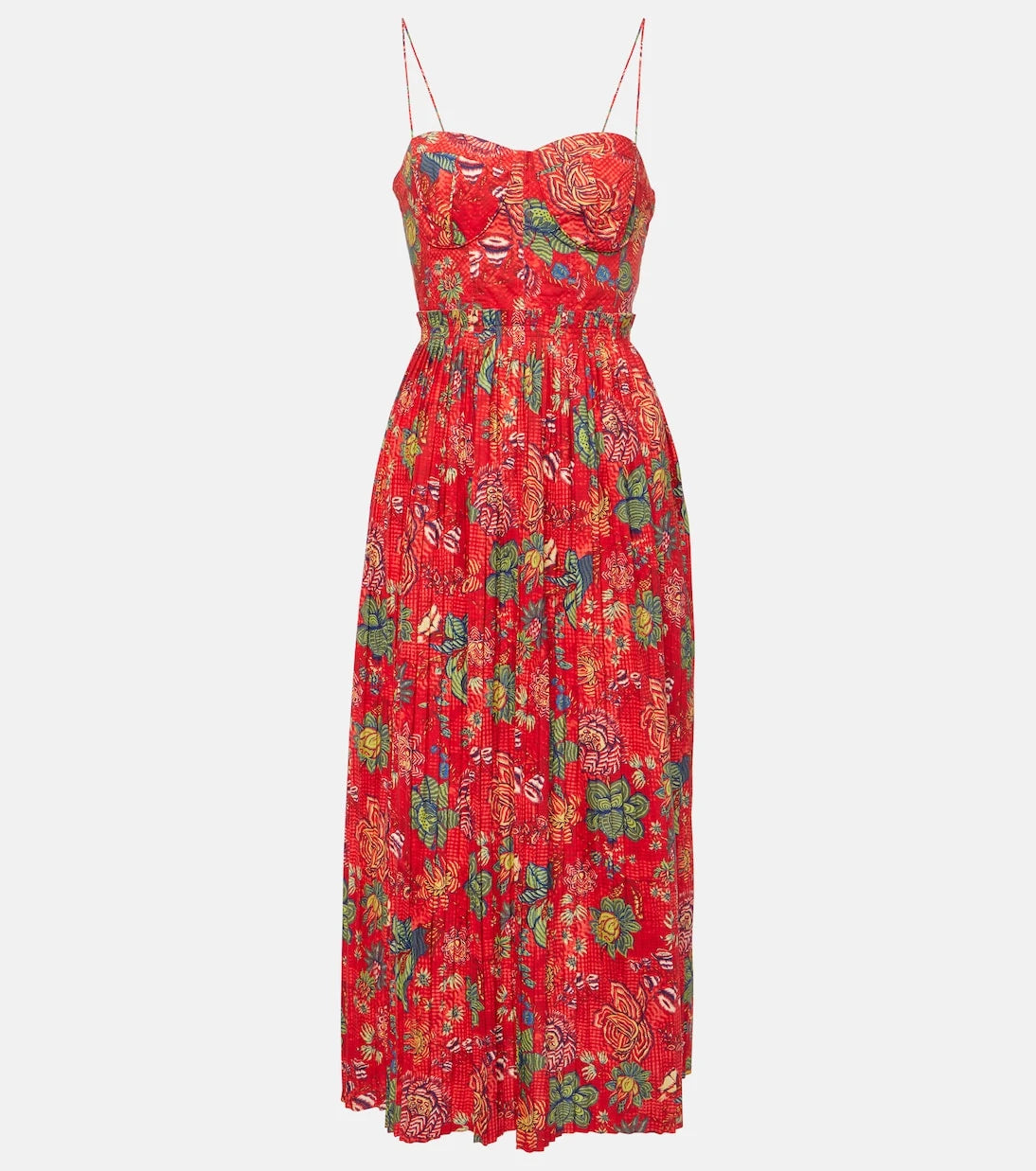 Ulla Johnson - Jessie cotton poplin midi dress