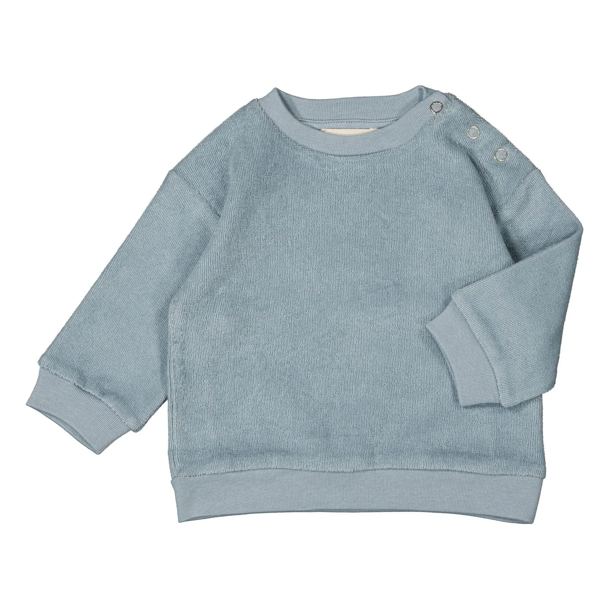 Louis Louise - Jimmy Eponge Sweat | Grey blue