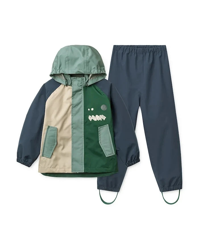 Liewood Çocuklar İçin Su Geçirmez Pedia Rainwear Set