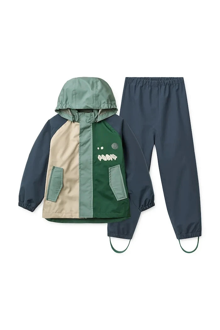 Liewood Çocuklar İçin Su Geçirmez Pedia Rainwear Set