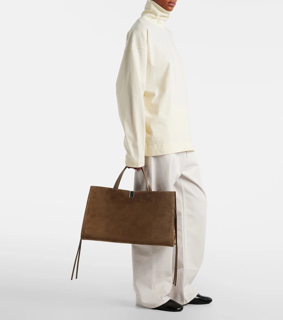 Phoebe Philo - Medium Kit Cabas suede tote bag