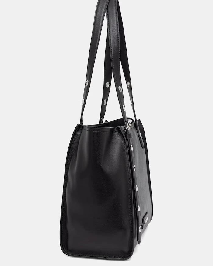 Karl Lagerfeld чанта tote дамска от кожа K/EYELETS