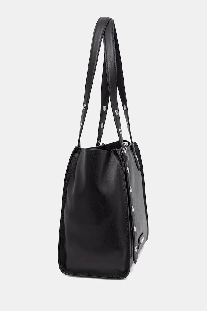 Karl Lagerfeld чанта tote дамска от кожа K/EYELETS