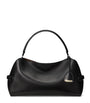 Black Leather Ralph Shoulder Bag