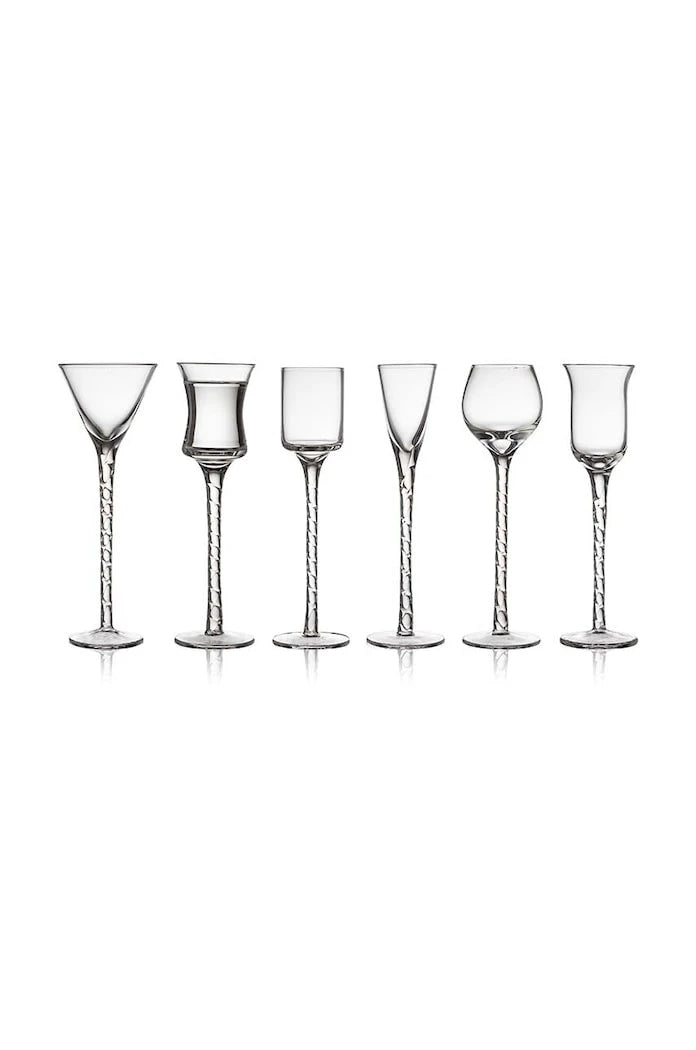 Комплект чаши за вино Lyngby Glas Aquavit (6 броя)
