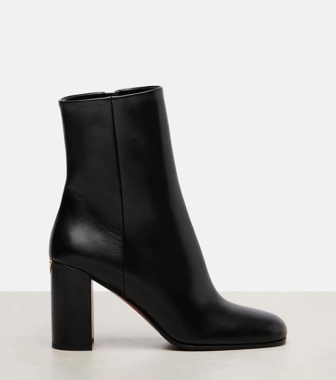 Prada - Logo leather ankle boots