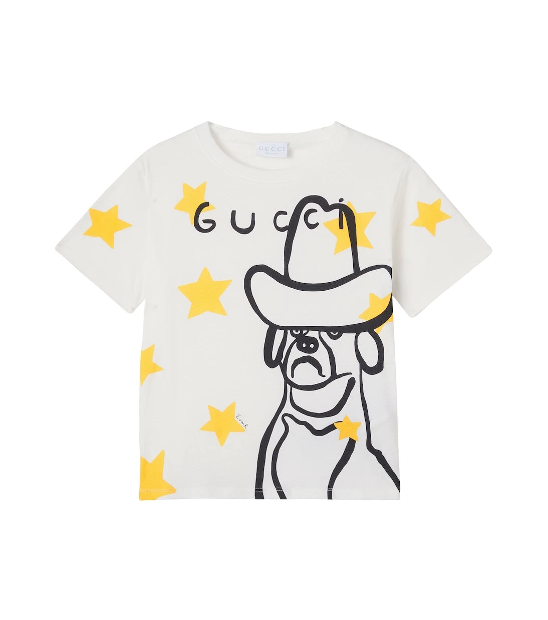 Gucci Kids - تي شيرت جيرسي بطبعة يوان روبرتس