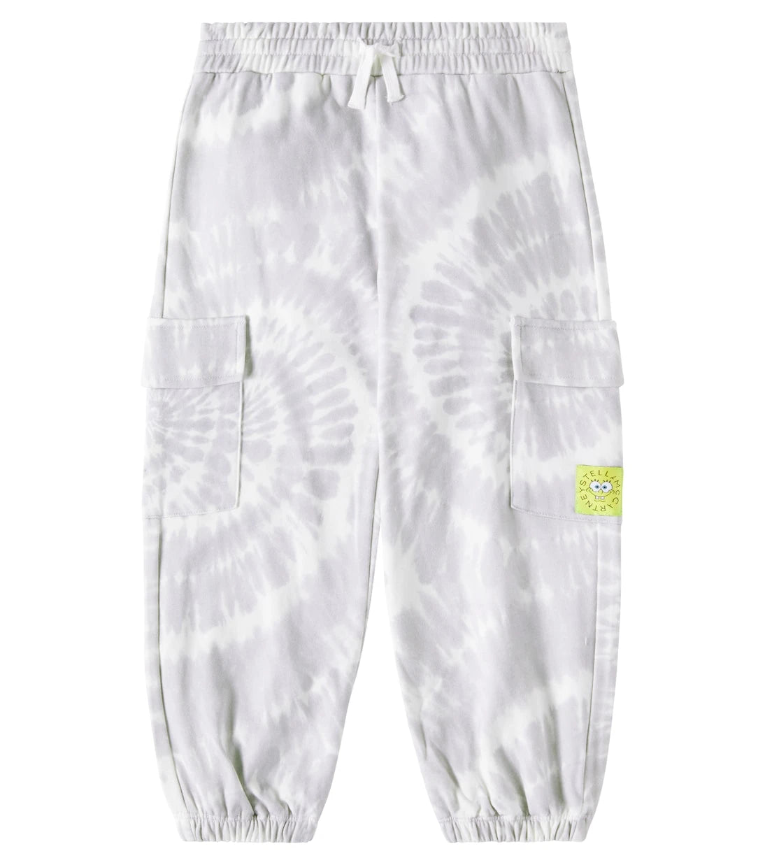Stella McCartney Kids - بنطال رياضي قطني بطبعة جيرسي