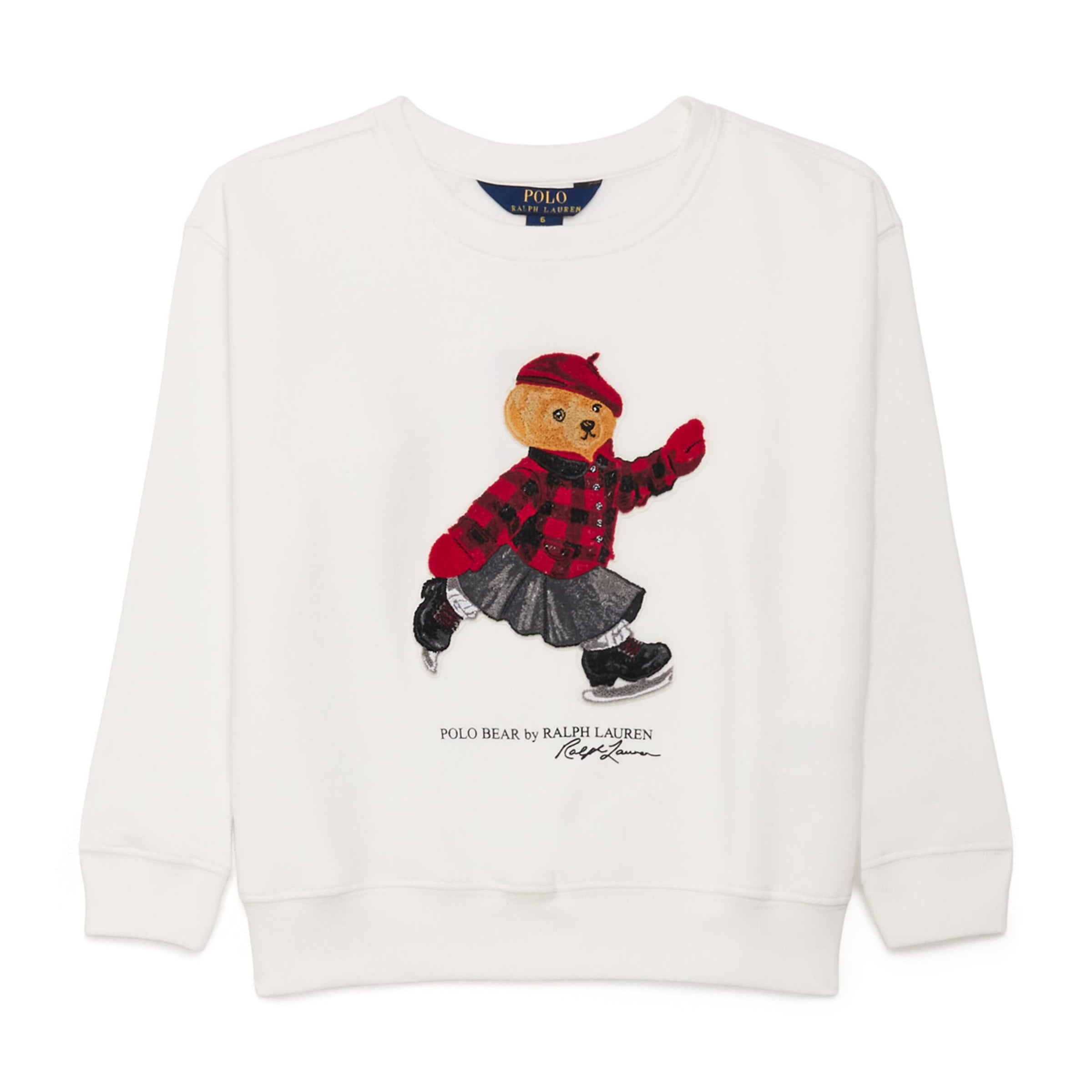 Ralph Lauren Kids Cotton-Blend Polo Bear Sweater (2-6 Years)