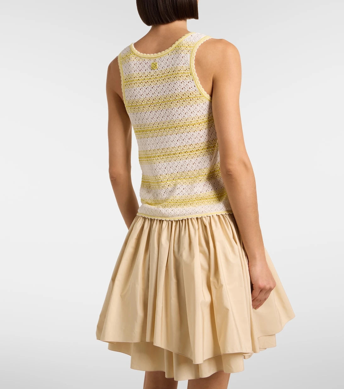 Loewe - Paula's Ibiza pointelle cotton-blend top