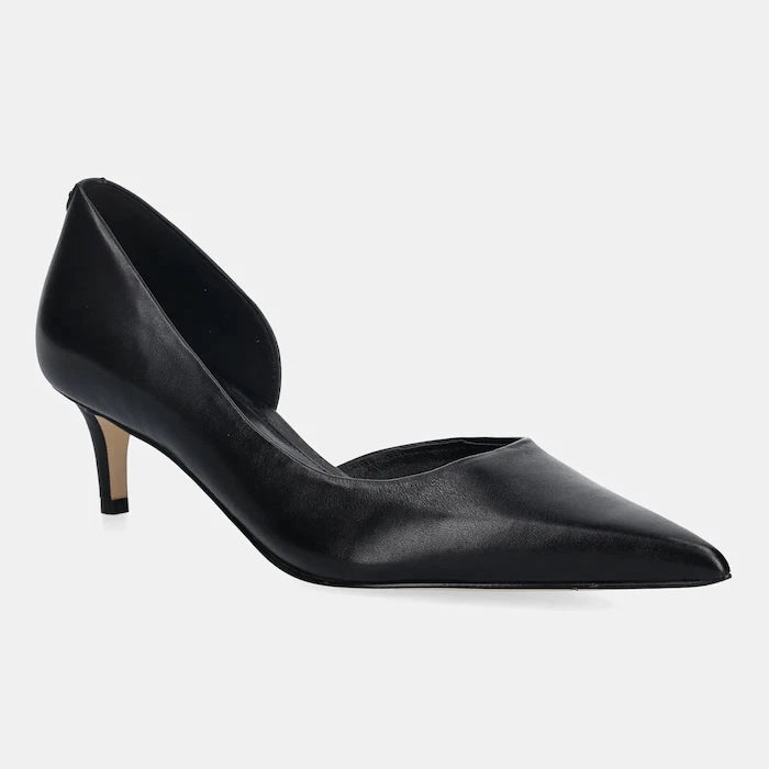 Кожени обувки с тънък ток MICHAEL Michael Kors Elyse Kitten Pump