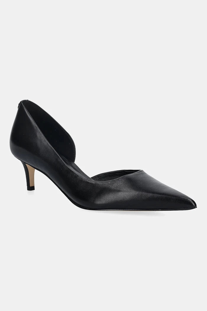 Кожени обувки с тънък ток MICHAEL Michael Kors Elyse Kitten Pump