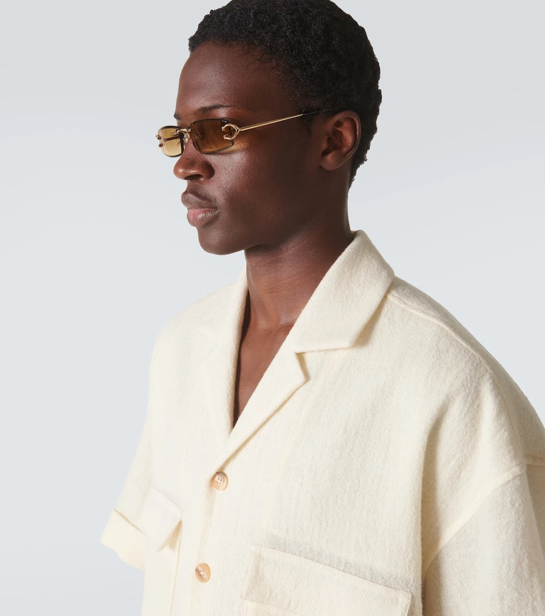 Cartier Eyewear Collection - Signature C de Cartier rectangular sunglasses