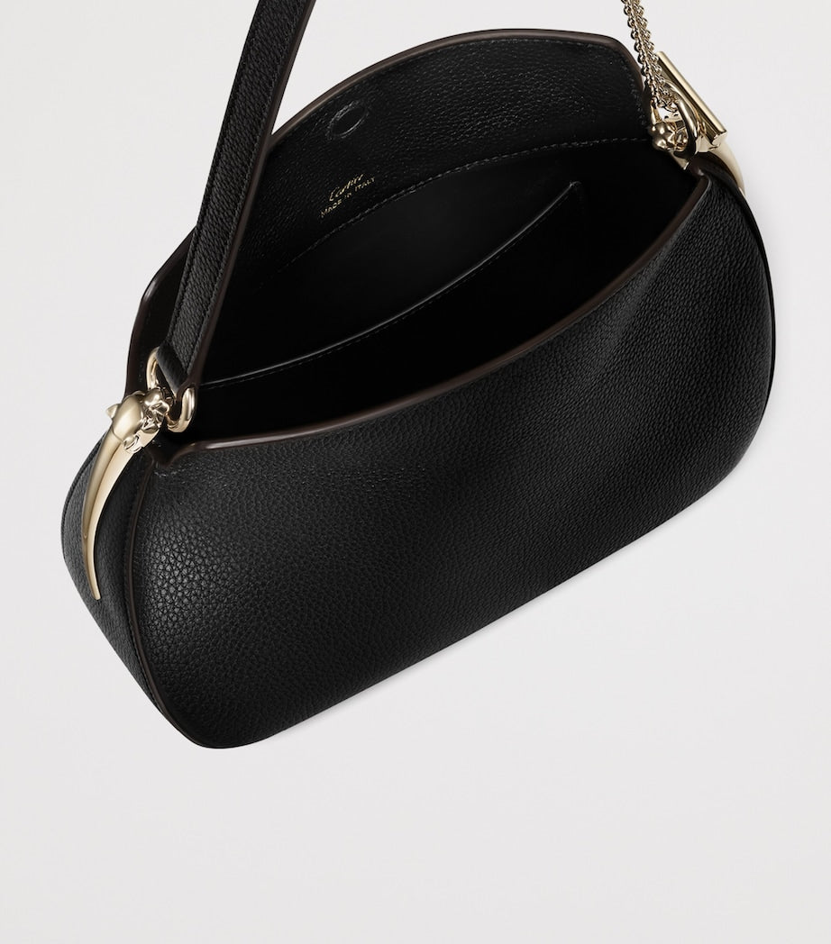 Cartier Mini Leather Panthère Hobo Shoulder Bag