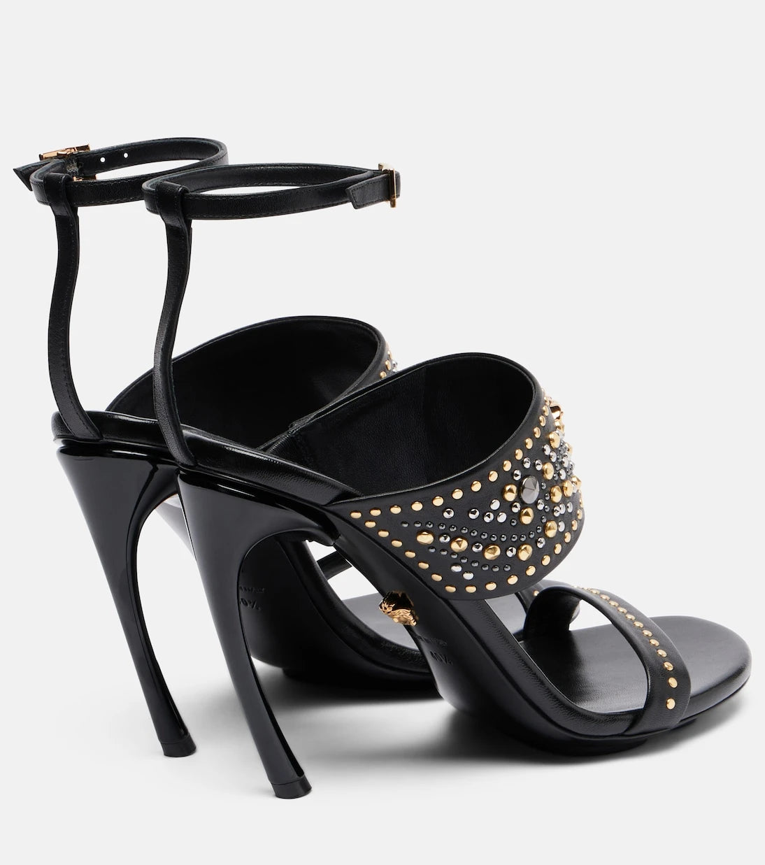 Versace - La Medusa 105 studded leather sandals